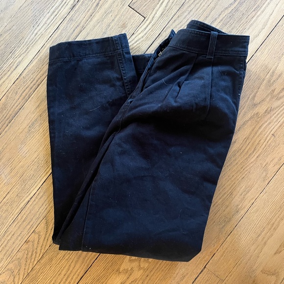Black Babaton pleated pants size 8 - Picture 3 of 5